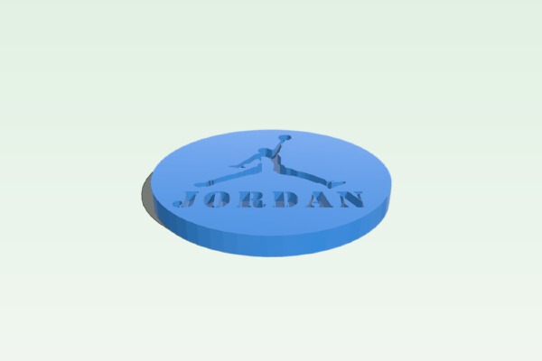 Jordan Logo | 3d print model