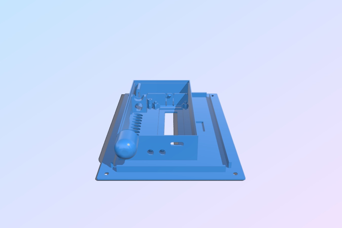 Panel-enclosure for new SMD-based geiger counter by impexeris