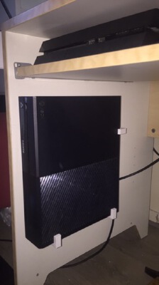 XBOX ONE Wall Holder - 3 pieces - 15mm | 3d print model