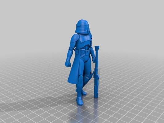 Star Wars Airborne Clone Trooper | 3d print model