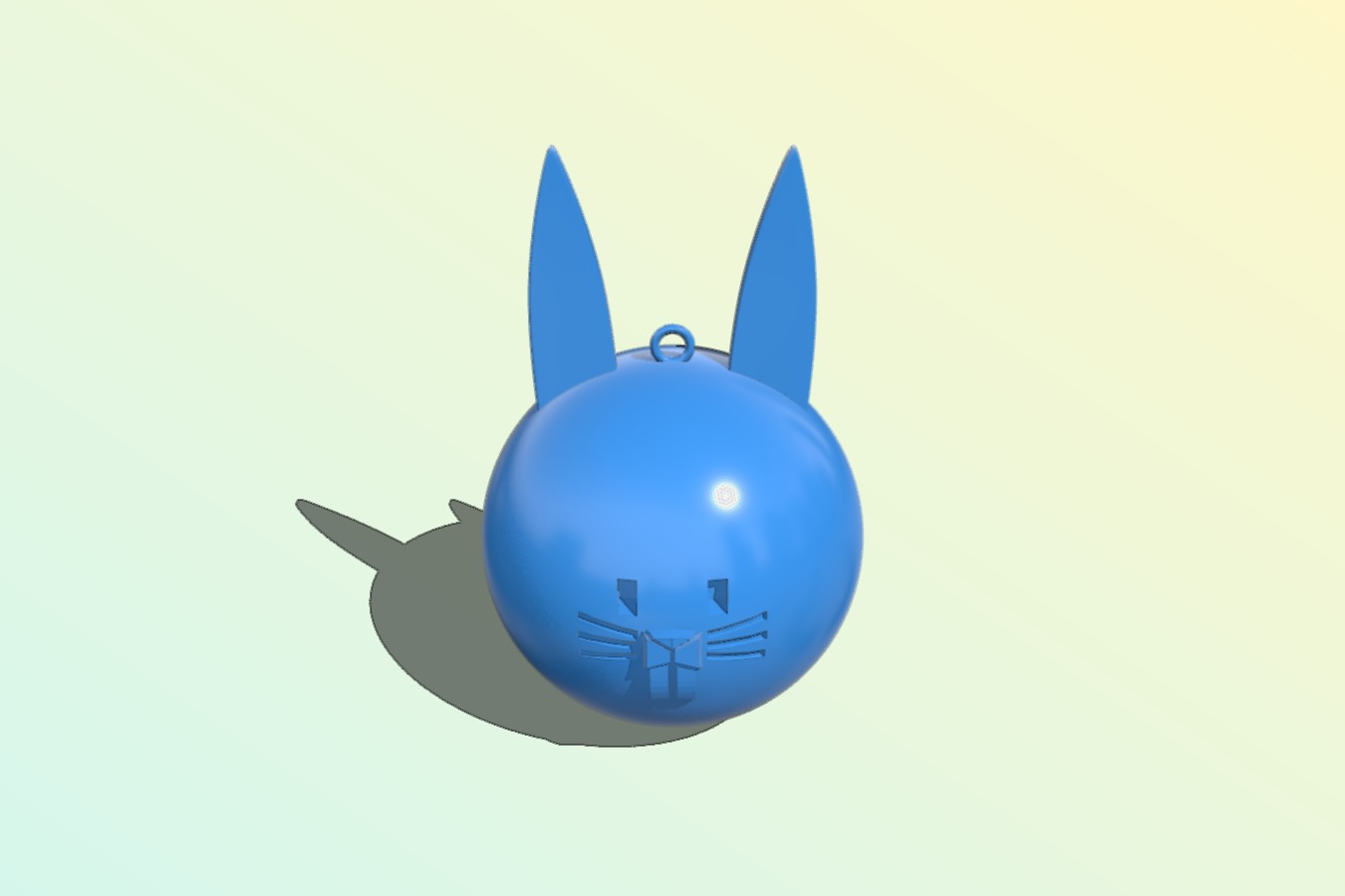 Christmas Bauble Rabbit