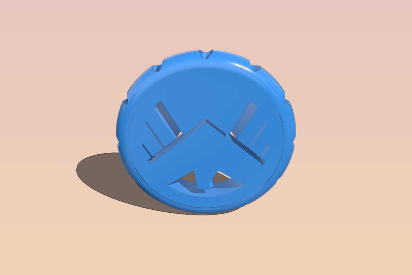 Agents of Shield Logo Maker Coin