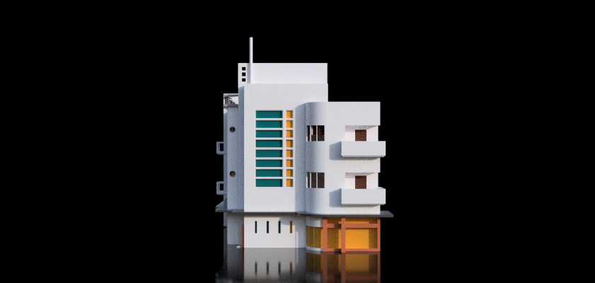 28 Levontin Street, Tel Aviv | 3d print model