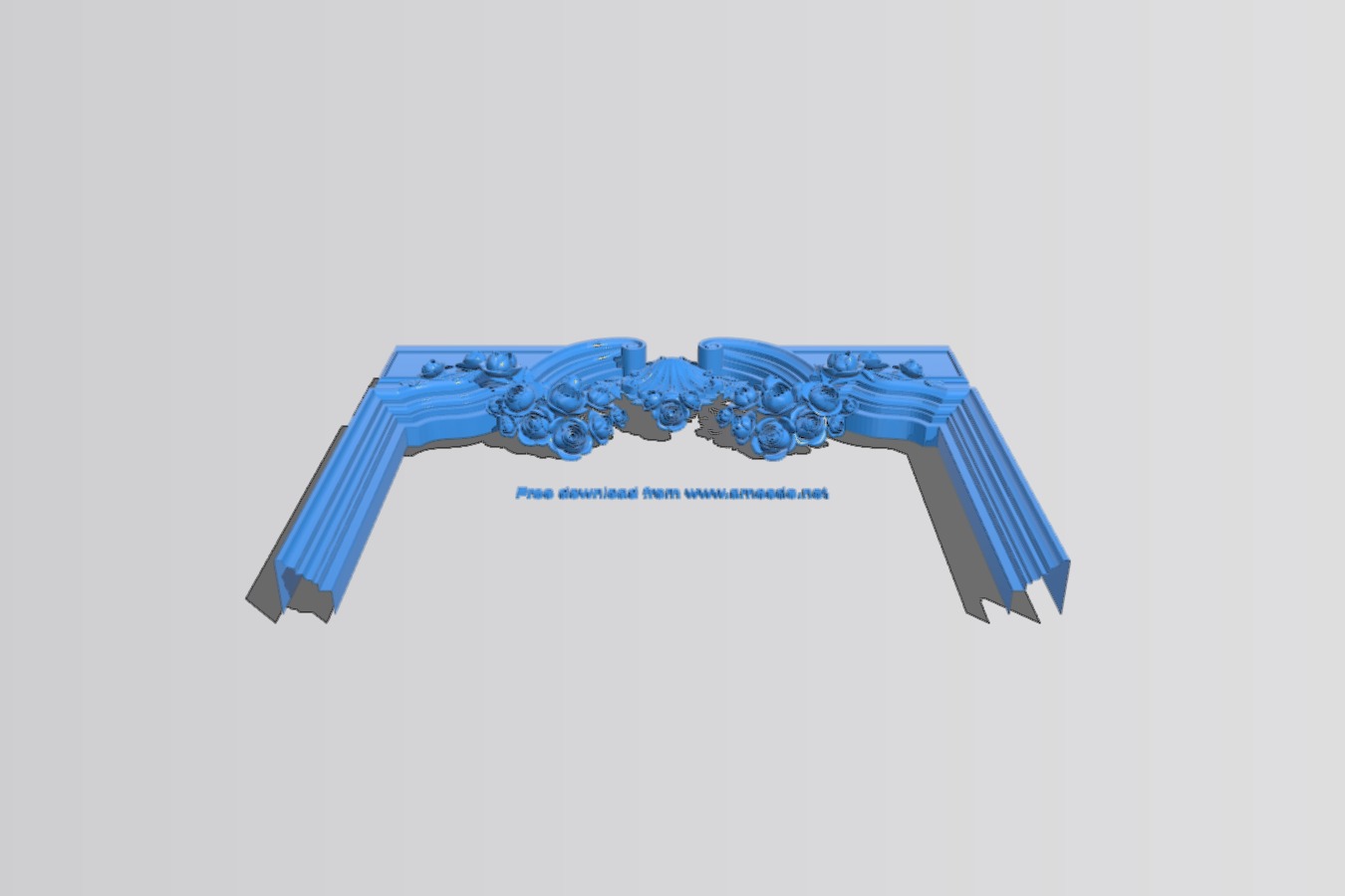 Fireplace door frame