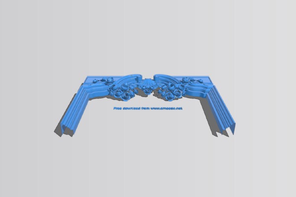 Fireplace door frame | 3d print model