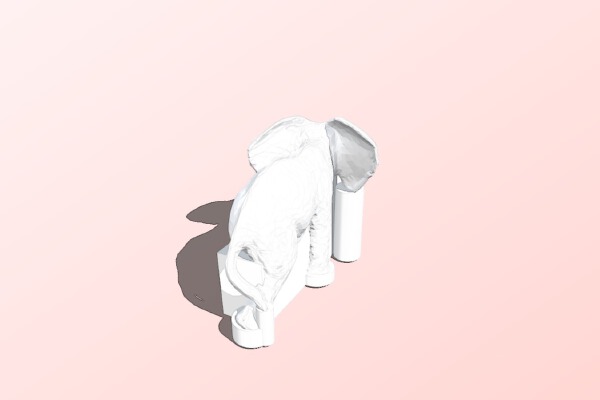 Elephant and Sloth | 3d print model