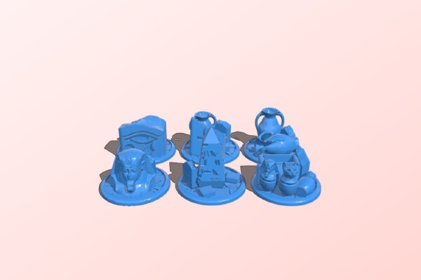 Objective Markers – Ancient Sandstone | 3d print model