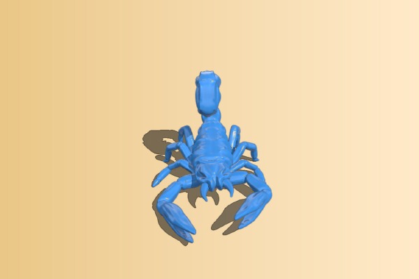Giant Scorpion | 3d print model