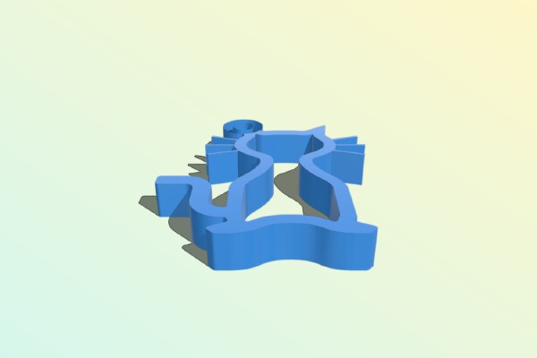 Cat KeyChain | 3d print model
