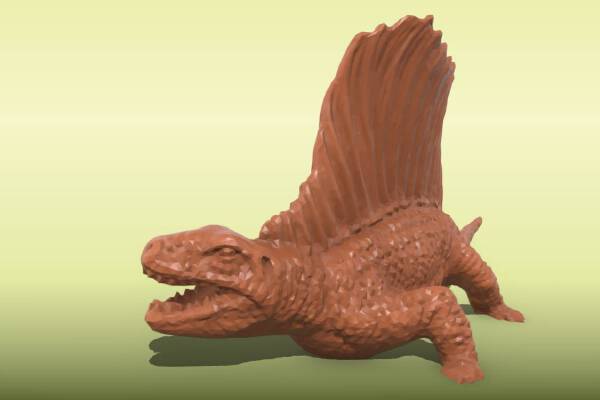 Dimetrodon Dinosaur | 3d print model