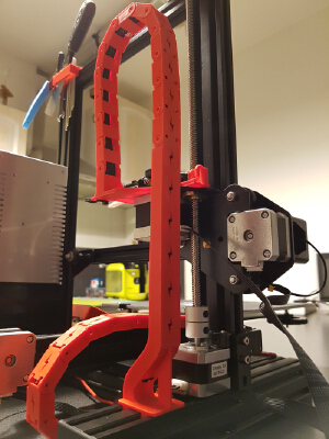 ENDER 3 - Convoyeur vertical de câbles _ vertical cable chain | 3d print model