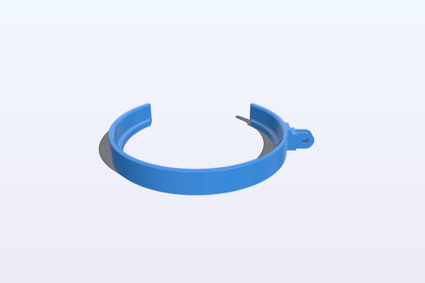 Monture pour loupe 5.5" - Mounting for glass magnifier 5.5"