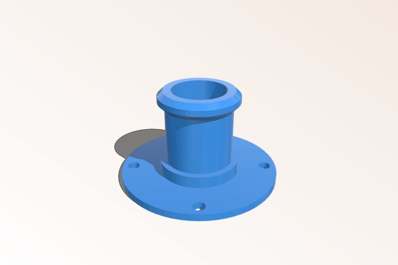 ShopVac hose mount
