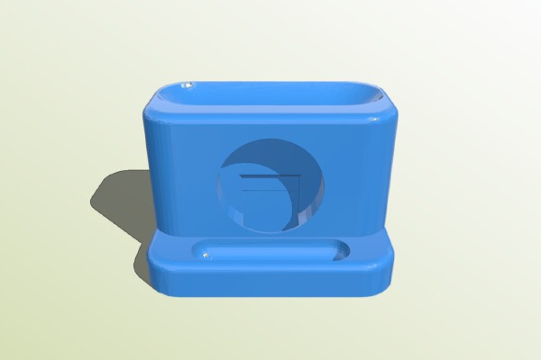 Apple Airpod pro and Apple watch series 5 dock (USB A to lighting) (wider airpod slot) | 3d print model