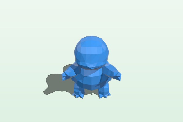 Squirtle bowl | 3d print model