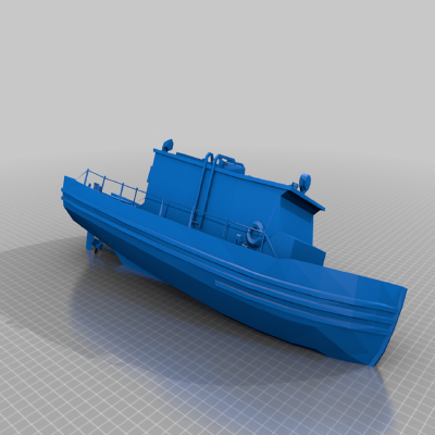 fallout boats - terrain dump | 3d print model