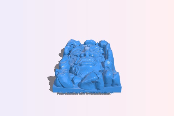 Picture of human face | 3d print model