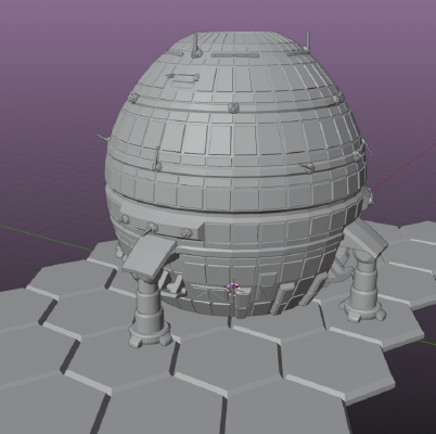 Union Dropship | 3d print model