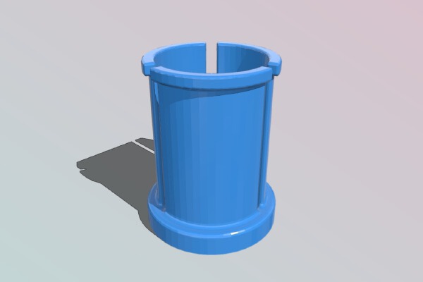 MakerBot Filament Spool Holder for shelf mounting | 3d print model