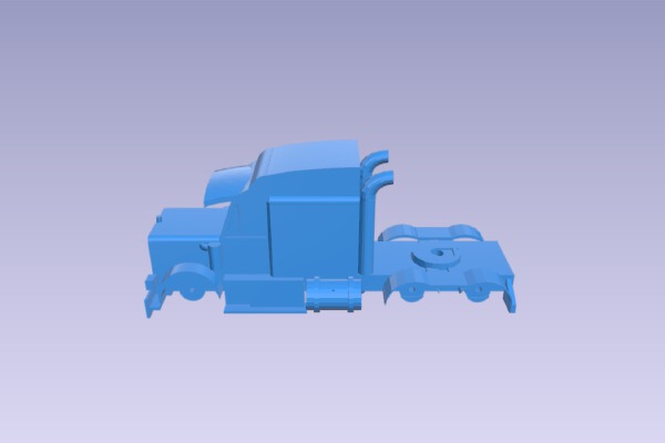 truck parecido al de rayo macqueen del la peli cars | 3d print model