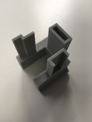 Rehau Rolladen Einlauftrichter links_rechts | 3d print model