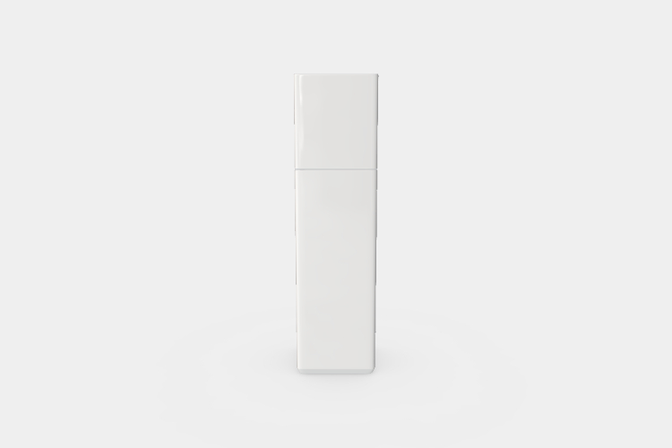 Square Plastic Bottle Mockup