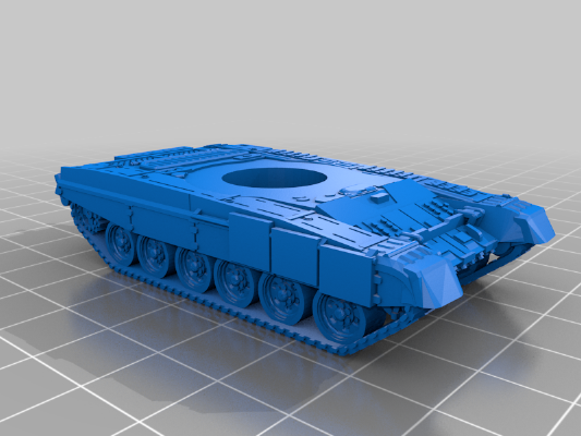 T-90 Burlak Tank | 3d print model