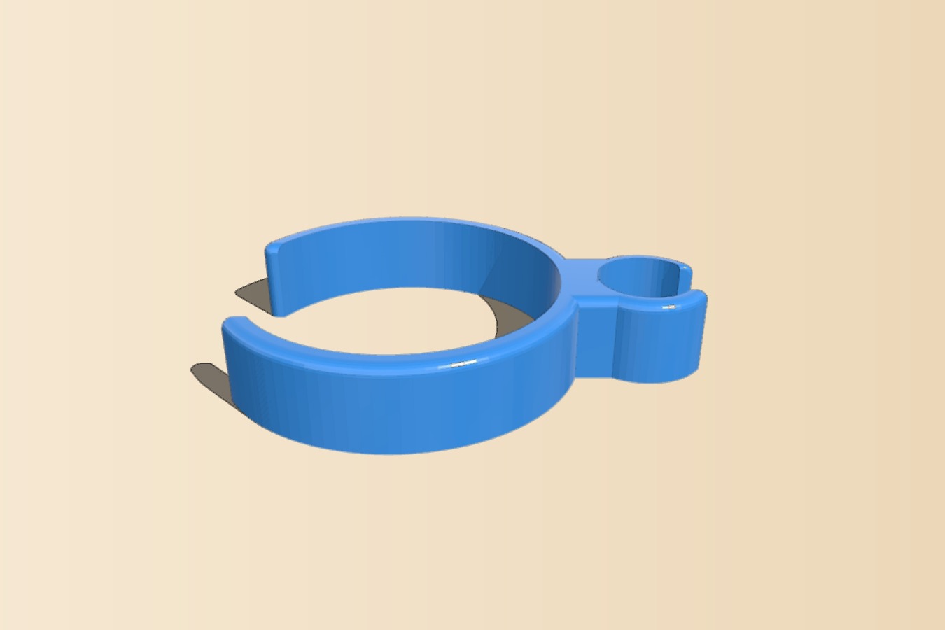 Petrol pipe holder for kart