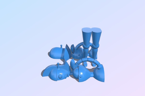 Angelyne Futurama | 3d print model