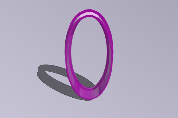 oval Cookie Cutter | 3d print model