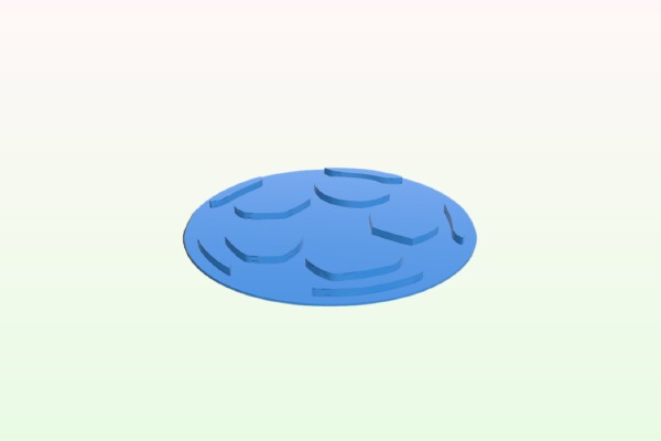 soccor ball coaster | 3d print model