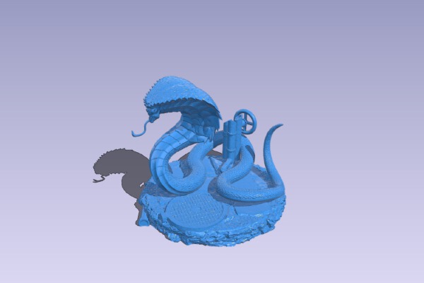 Pure python | 3d print model