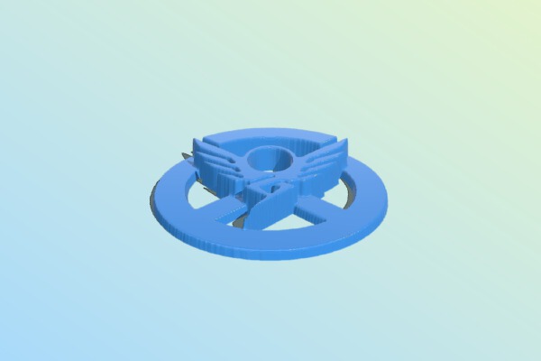 Overwatch Mercy Keychain_sign | 3d print model