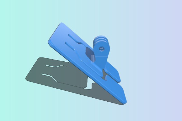 MOLLE GoPro Mount | 3d print model