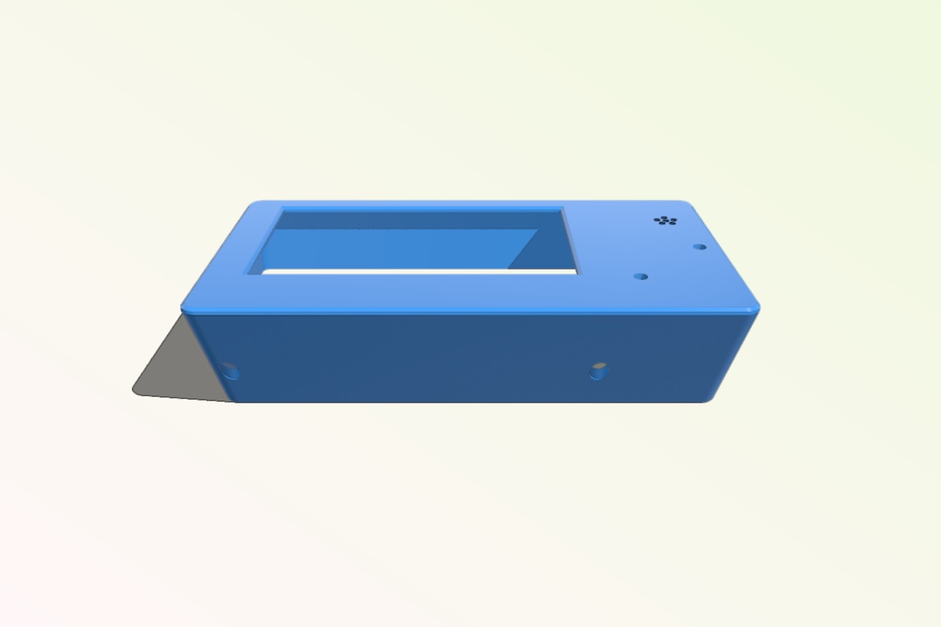 Freestanding case for DC42's Paneldue