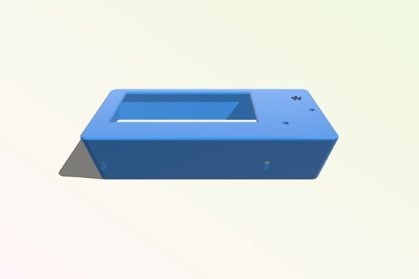Freestanding case for DC42's Paneldue | 3d print model