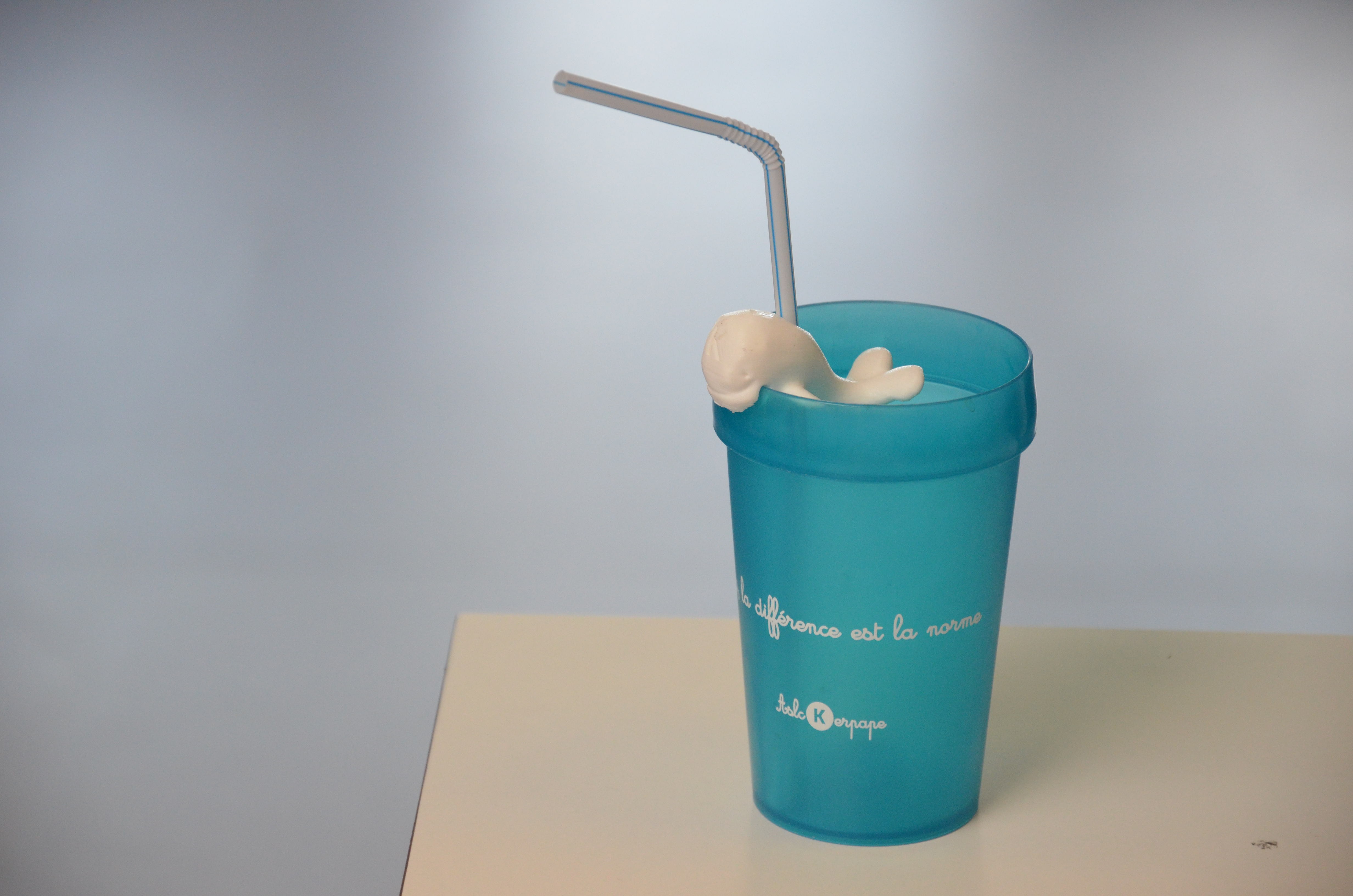 [K] Support de paille (straw holder)
