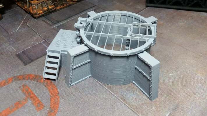 Brian the Sewer Vent (28mm Scenery) | 3d print model