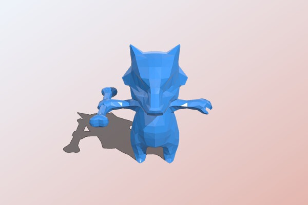 Marowak | 3d print model