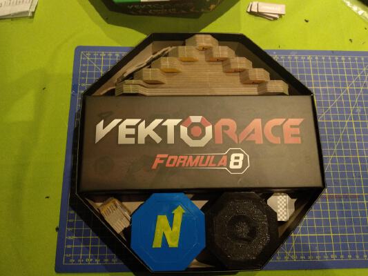 Vektorace Octagon Box Organizer | 3d print model