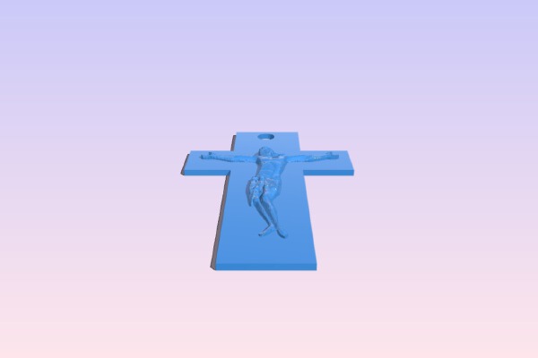 Crucifix - printable | 3d print model