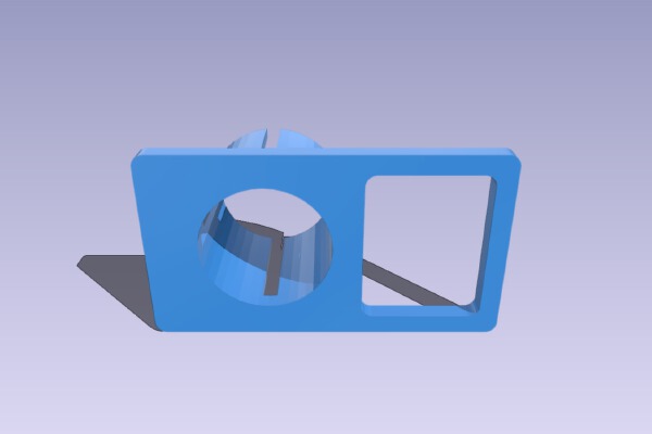 Telescope eye piece adaptor for smartphone | 3d print model