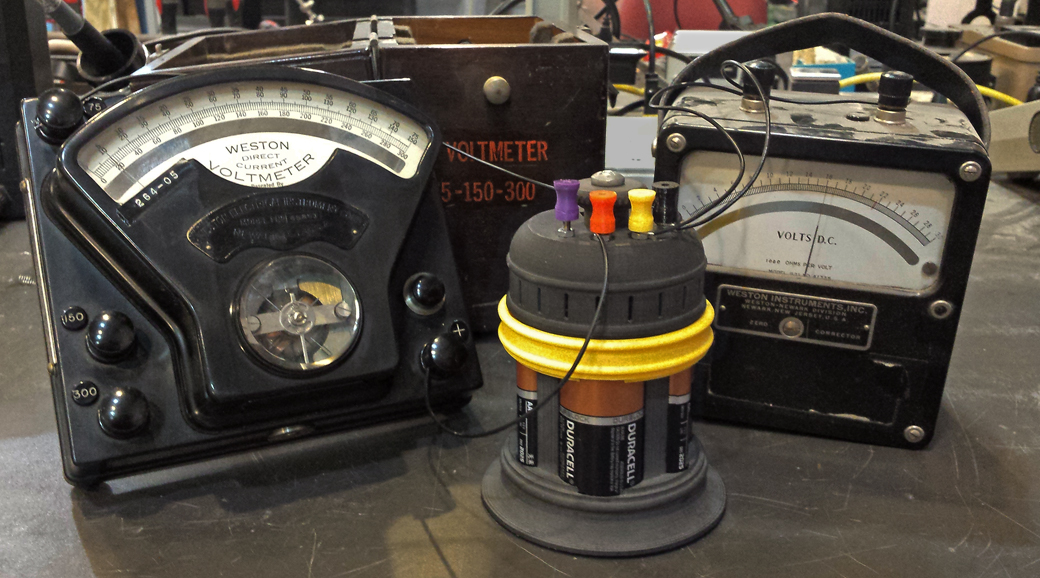 Steampunk Multi-Voltage Battery Jar