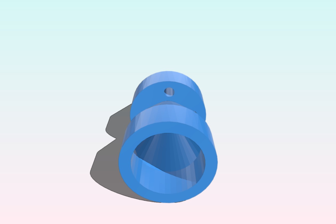 Part of the silencer for air rifle