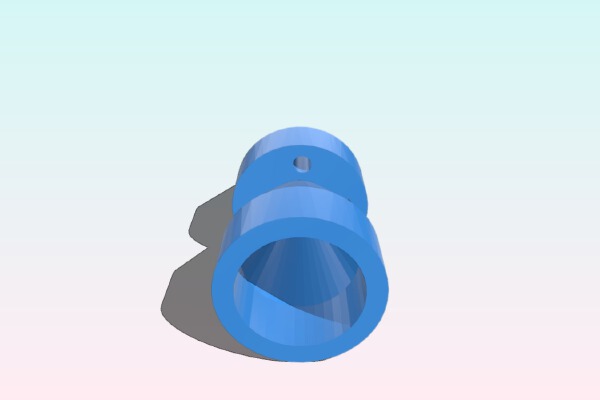 Part of the silencer for air rifle | 3d print model