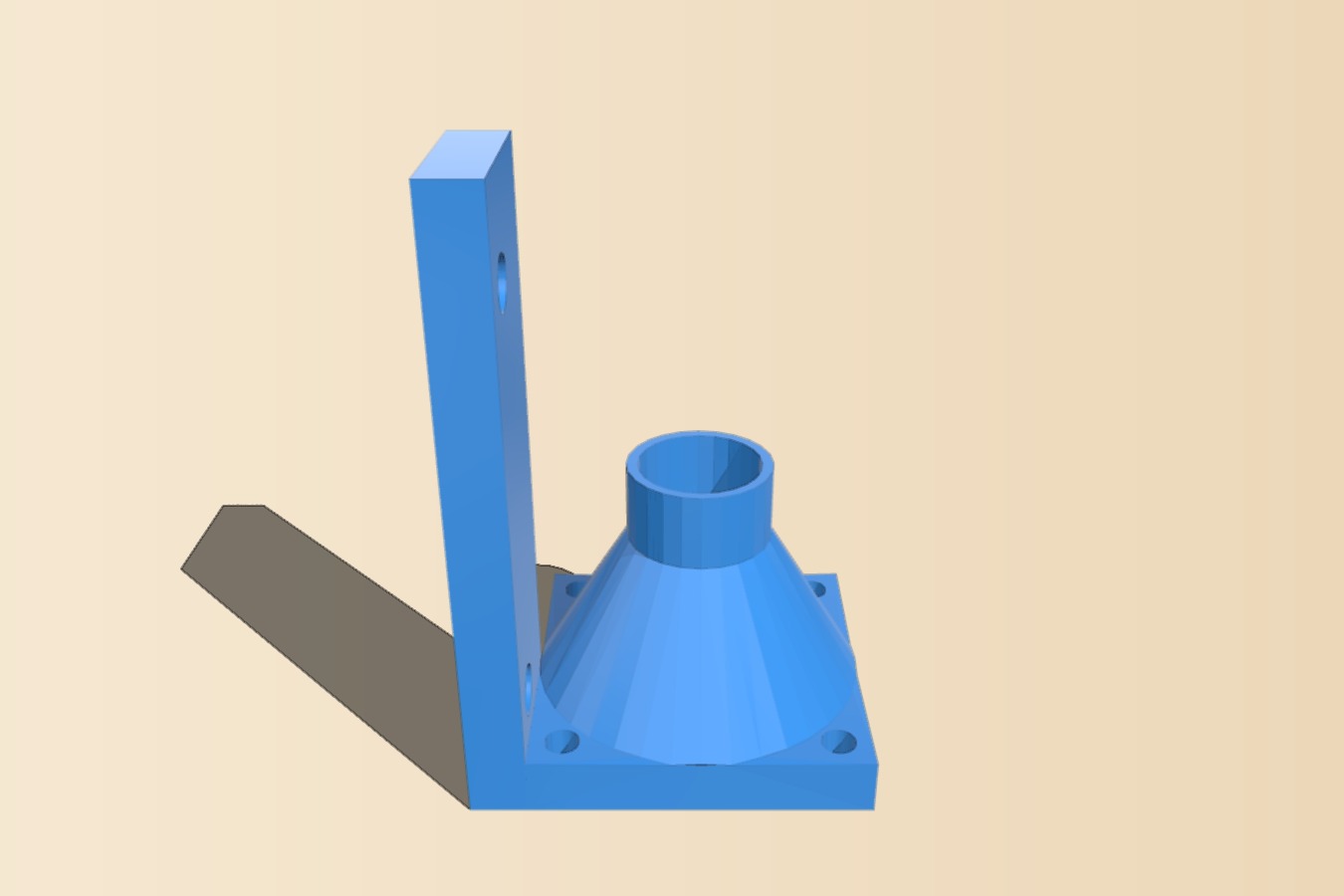 Fan Duct Monoprice Wanhao v2