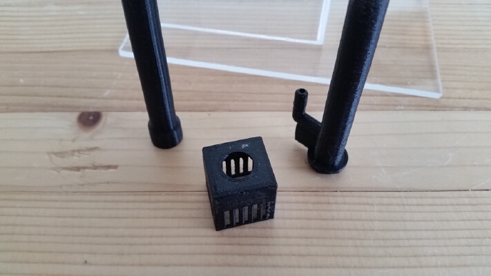 Aquarium Airlift and Intake Filter | 3d print model