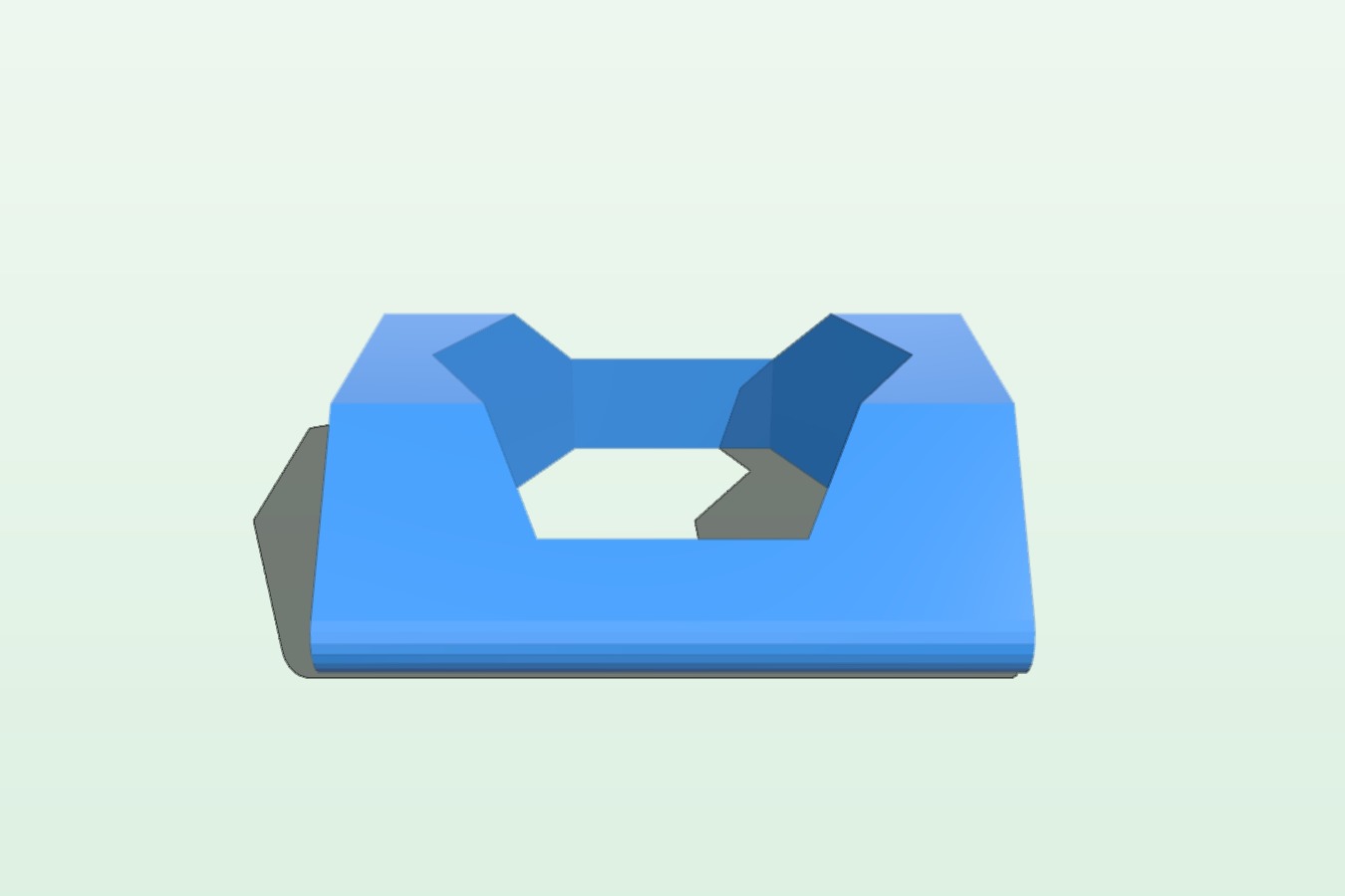 Hex nut helper M5 (DIN 439 hex nuts) for 2020 aluminum extrusions with 5mm slot