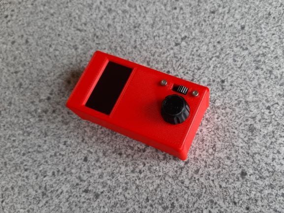 Project case for oled display and Arduino Nano with 9V battery