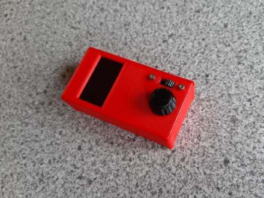 Project case for oled display and Arduino Nano with 9V battery | 3d print model